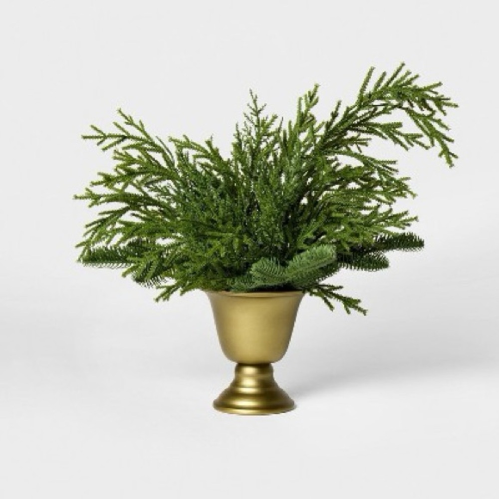 Draping Greenery Christmas Arrangement - Threshold™ designed with Studio McGee